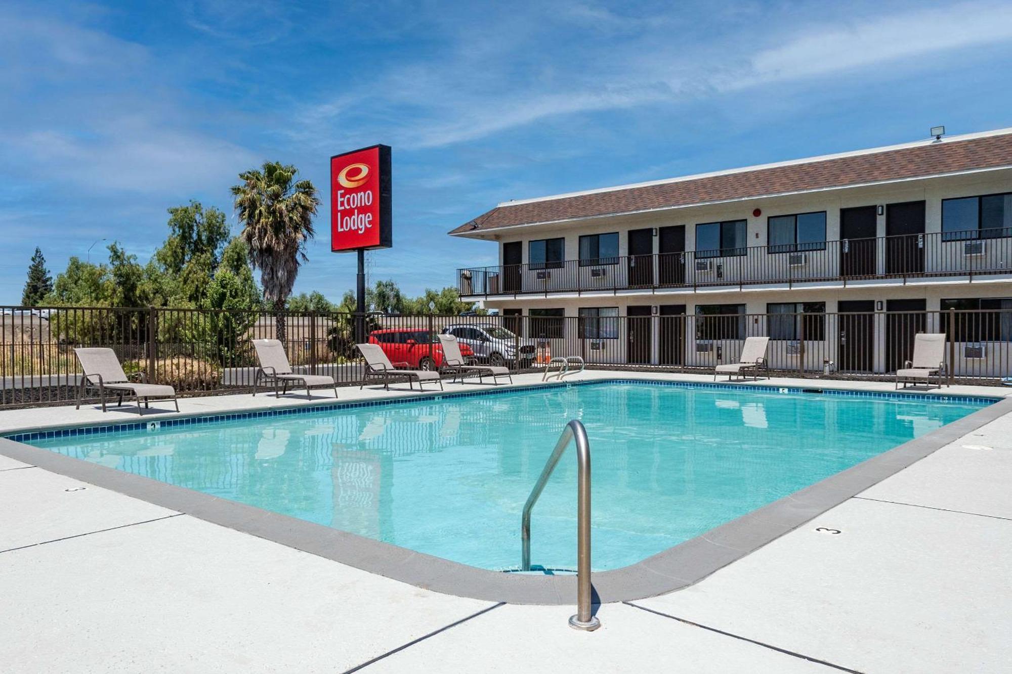 Econo Lodge Stockton Near I-5 Fairgrounds Zewnętrze zdjęcie